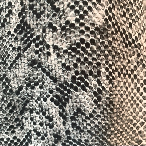 GOLD HAWK Silk Python Snake Print Bomber Jacket Zip Front Size S - Picture 6 of 14